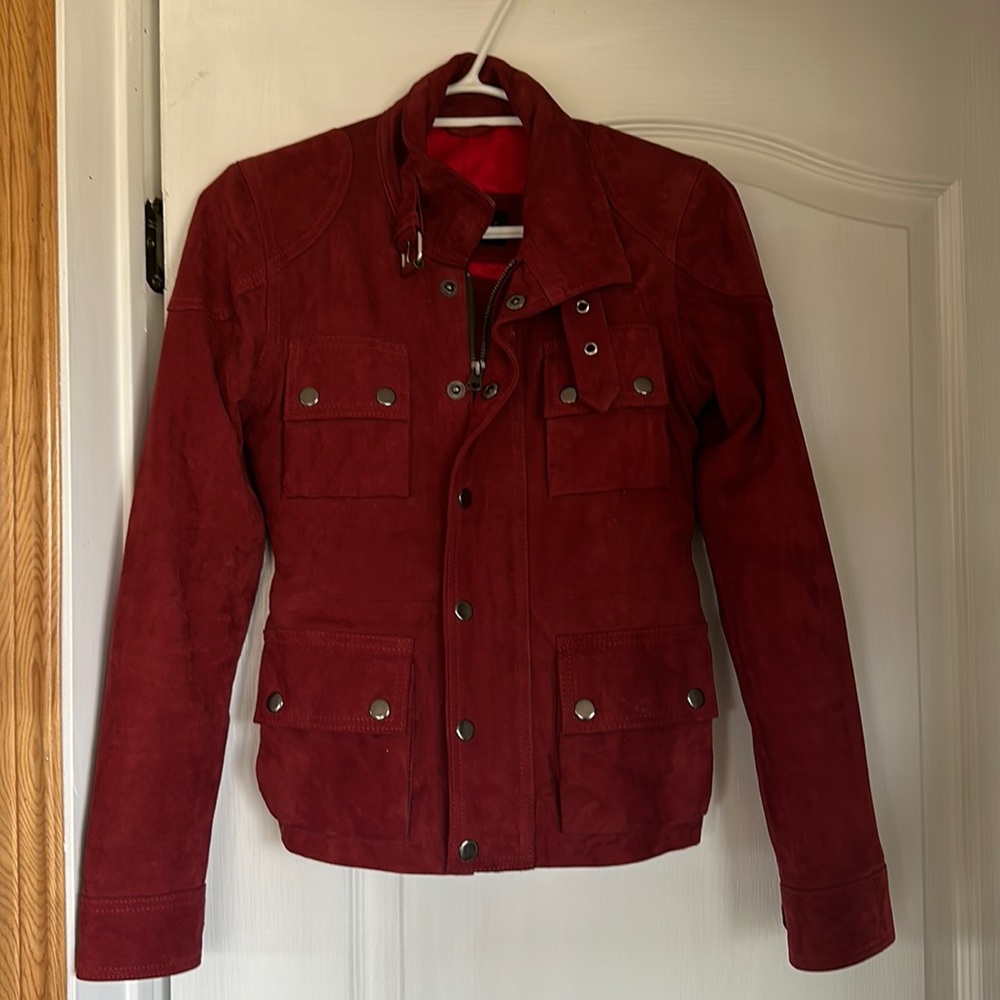 Red Suede Jacket
